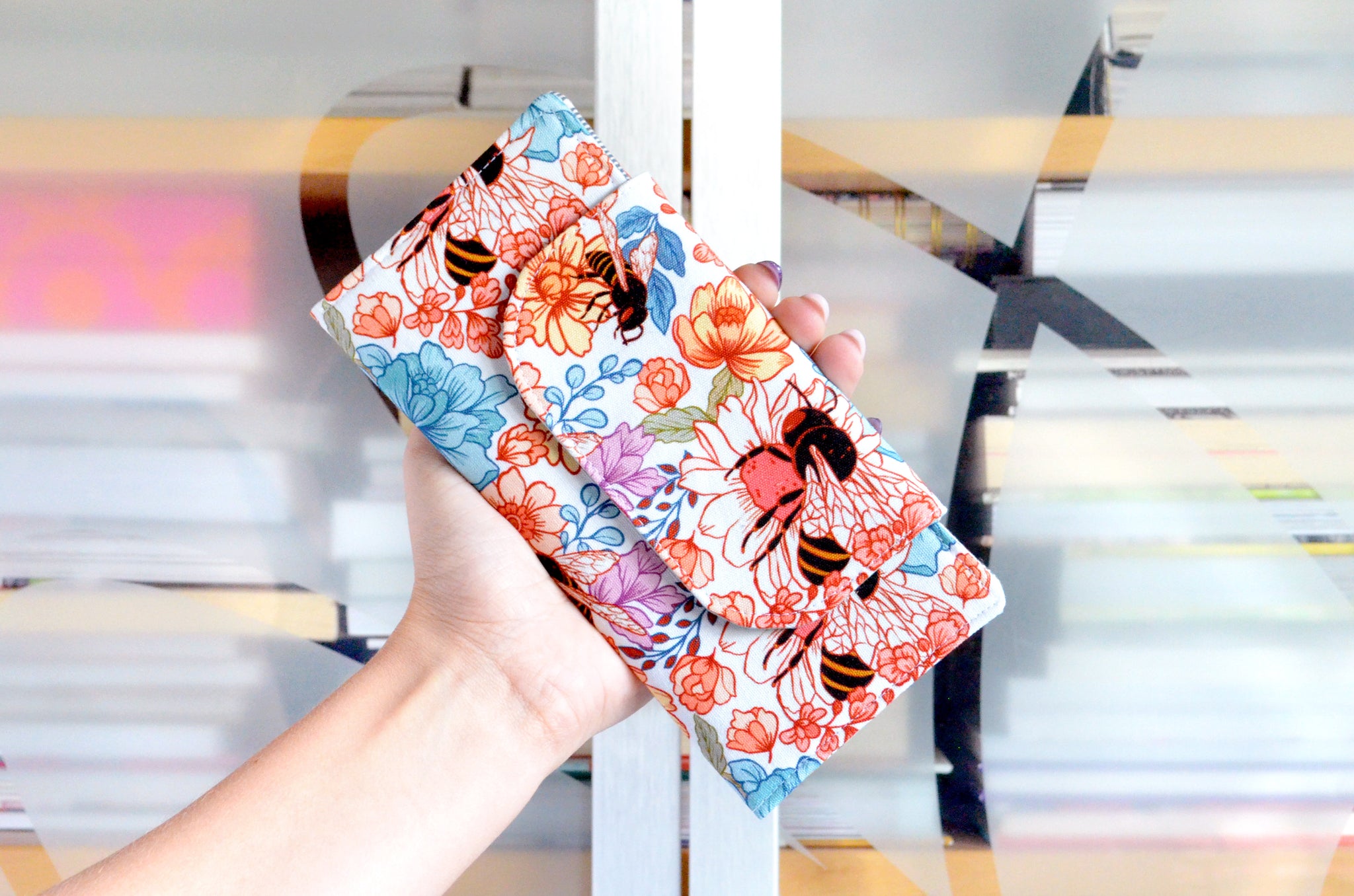 Bumblebee Floral Wallet