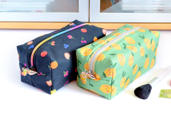 Fruity Boxy Toiletry Bag