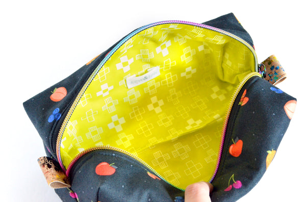 Fruity Boxy Toiletry Bag