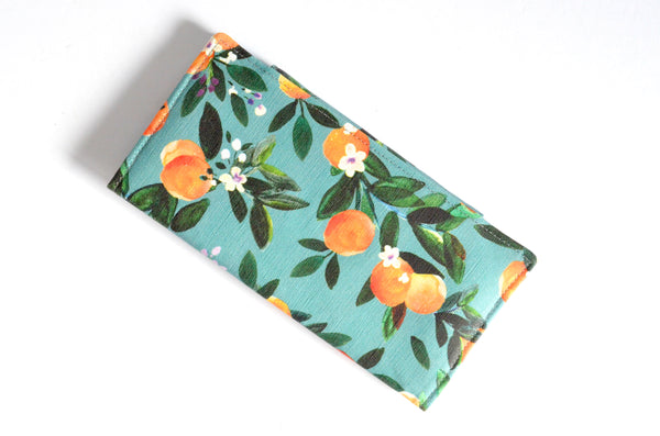 Turquoise Citrus Wallet