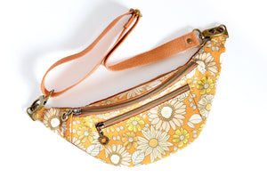 Rust Orange Sunflower Fanny Pack