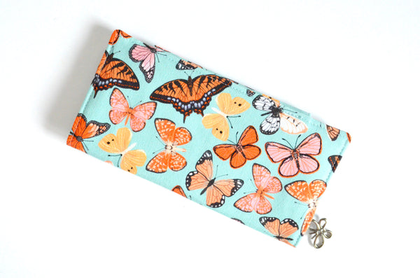 Blue Butterfly Wallet