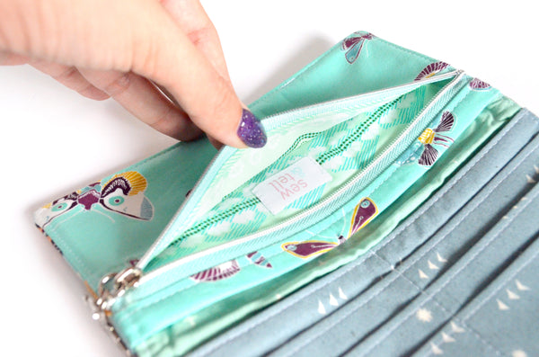 Blue Butterfly Wallet