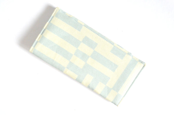 Light Blue Funky Checker Wallet