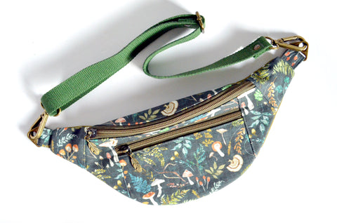 Green Forest Fauna Fanny Pack