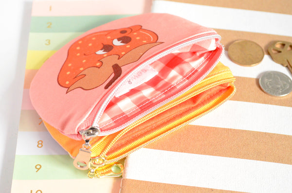 Fruity Friends Round Coin Purse