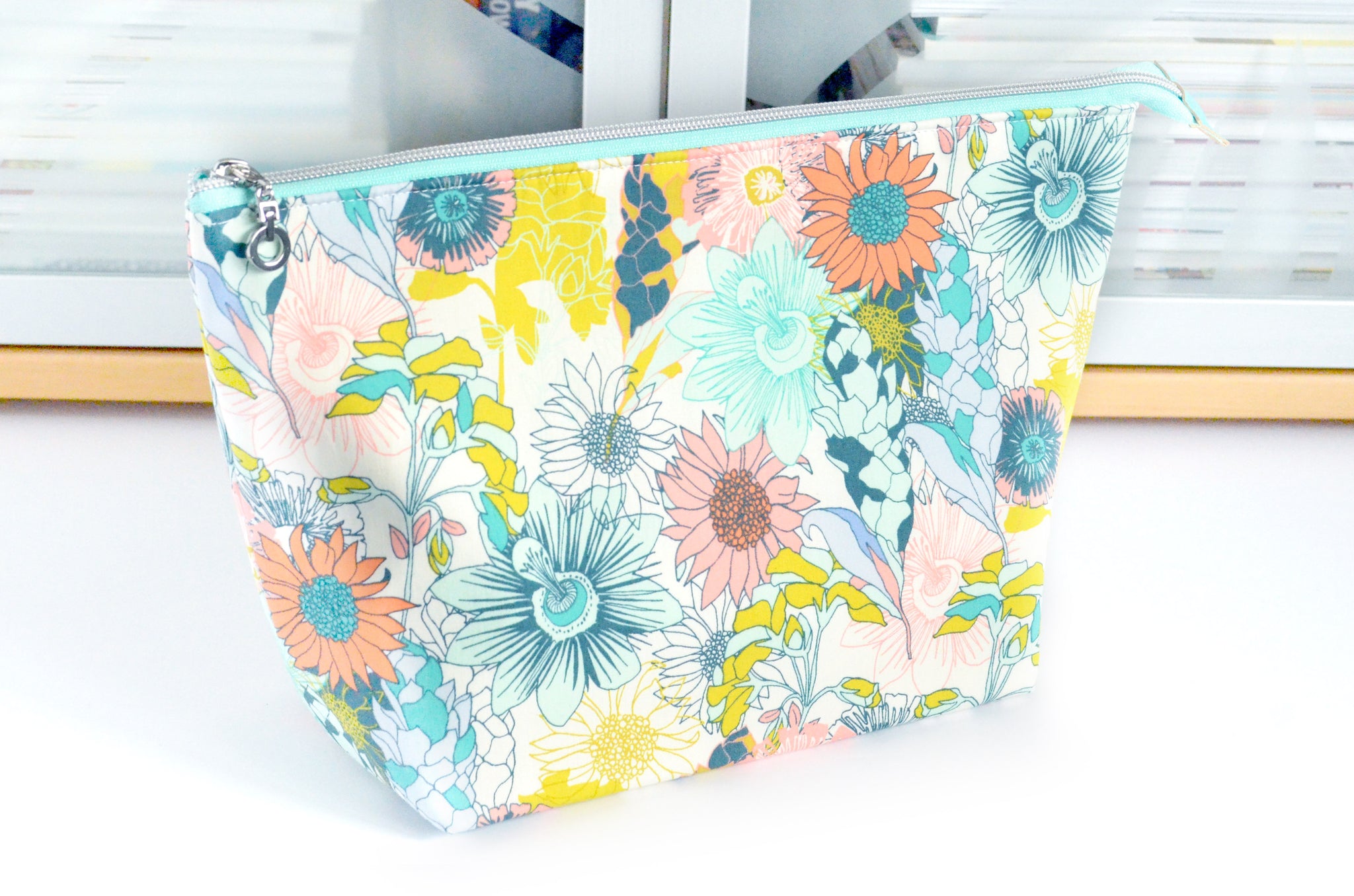 Abundant Meadow Jumbo Toiletry Bag