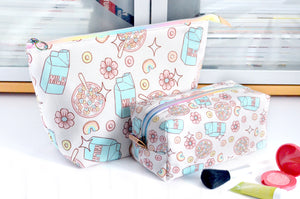 Milk & Cereal - Jumbo & Boxy Toiletry Bags