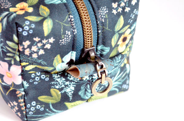 Teal Rifle Paper Co Herb Garden - Jumbo & Boxy Toiletry Bags