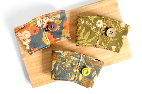 Olive Floral Coffee Sleeve