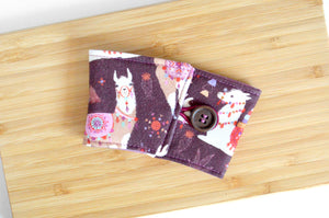 Purple Llama Coffee Sleeve