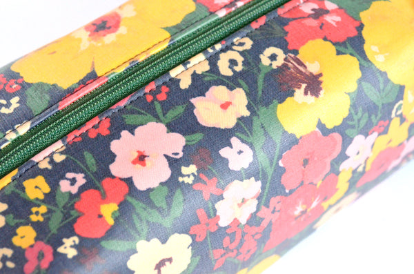 Poppy Meadow Laminated Boxy Toiletry Bag