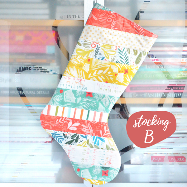 Merry & Bright Holiday Stocking