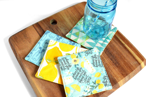 Sweary Lemonade Coaster Set