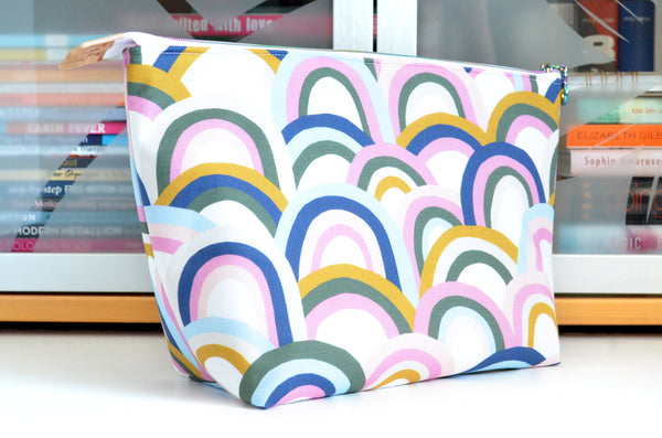 Rainbow Jumbo Toiletry Bag