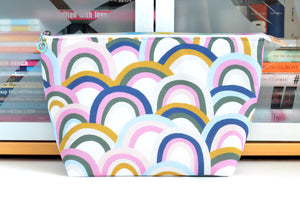 Rainbow Jumbo Toiletry Bag