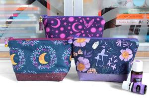 Purple Mini Essential Oil Bags