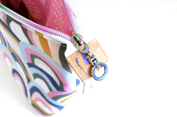 Rainbow Jumbo Toiletry Bag